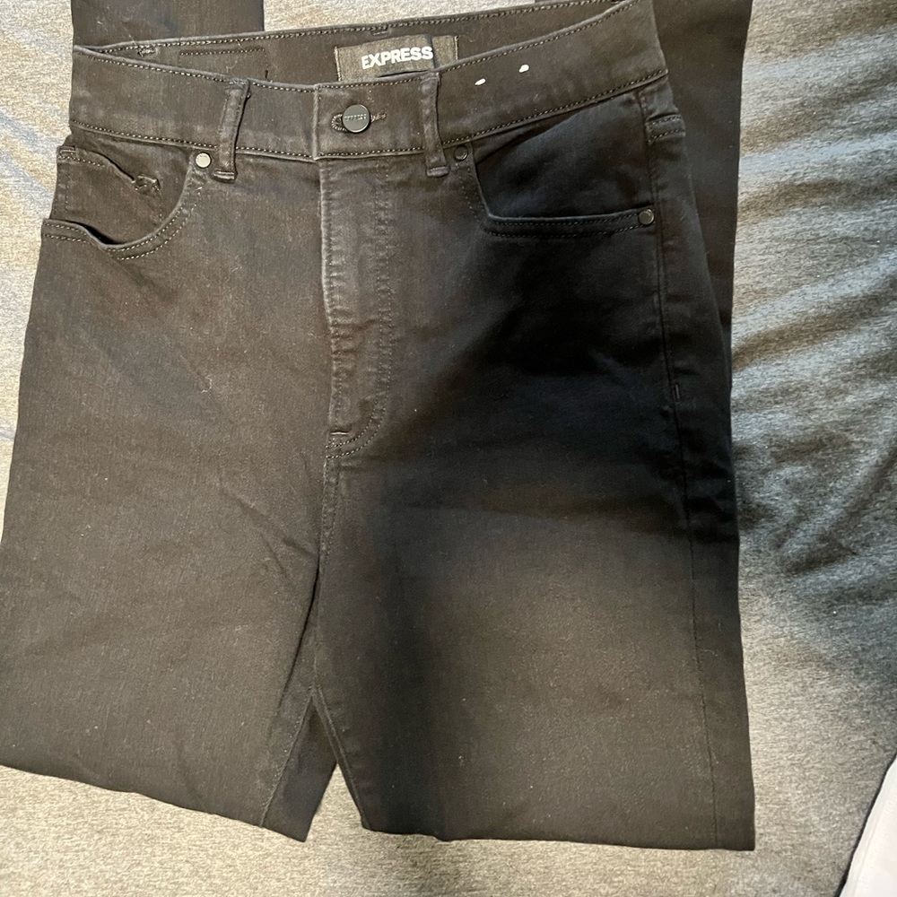 Express black jeans